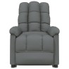 Fauteuil inclinable Gris foncé Tissu 