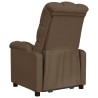 Fauteuil inclinable Marron Tissu 