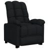 Fauteuil inclinable Noir Tissu 