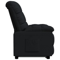 Fauteuil inclinable Noir Tissu 