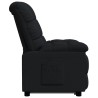 Fauteuil inclinable Noir Tissu 