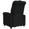 Fauteuil inclinable Noir Tissu 
