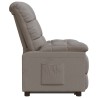 Fauteuil inclinable Taupe Tissu 