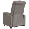 Fauteuil inclinable Taupe Tissu 