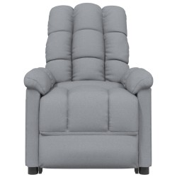 Fauteuil inclinable Gris clair Tissu 