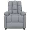 Fauteuil inclinable Gris clair Tissu 