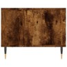 Table basse chêne marron 60x50x40 cm bois d'ingénierie 