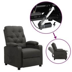 Fauteuil Gris foncé Tissu 