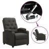 Fauteuil Gris foncé Tissu 