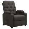 Fauteuil Gris foncé Tissu 