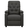 Fauteuil Gris foncé Tissu 