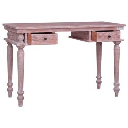 Bureau 115x50x78 cm Bois d'acajou massif 