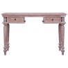Bureau 115x50x78 cm Bois d'acajou massif 