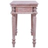 Bureau 115x50x78 cm Bois d'acajou massif 