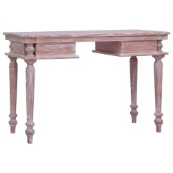 Bureau 115x50x78 cm Bois d'acajou massif 