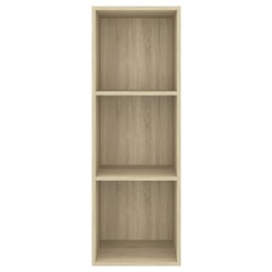 Meuble TV mural Chêne sonoma 37x37x107 cm Bois d’ingénierie 