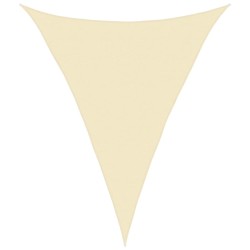 Voile d'ombrage 160 g/m² Crème 5x7x7 m PEHD 