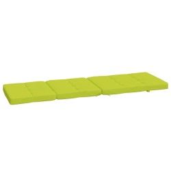 Coussins de chaise longue lot de 2 vert vif tissu oxford 