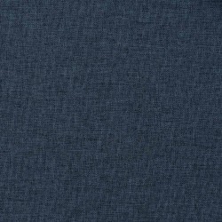 Rideaux occultants aspect lin avec crochets 2pcs Bleu 140x175cm 