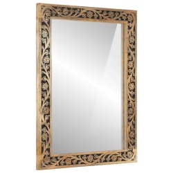 Ensemble de meubles salle de bain 2 pcs bois de manguier massif 