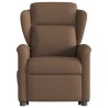 Fauteuil inclinable Marron Tissu 