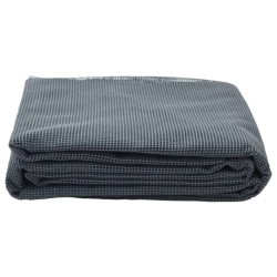 Tapis de tente gris clair 4,5x2,5 m 