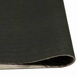 Tapis de cuisine lavable imprimé café gris 60x300 cm velours 