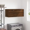 Armoire murale chêne marron 80x36,5x35 cm bois d'ingénierie 