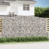 Panier de gabions arqué 400x30x200/220 cm Fer galvanisé 