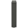 Pieds de table basse en forme de V, 2 pièces, anthracite, 30 x (30-31,3) cm, acier 