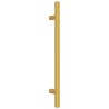 Poignées d'armoire 20 pcs doré 160 mm acier inoxydable 