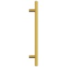 Poignées d'armoire 20 pcs doré 160 mm acier inoxydable 