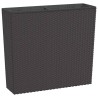 Jardinière et intérieur amovible marron 12 /44 L rotin PP 
