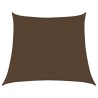 Voile d'ombrage 160 g/m² trapèze marron 4/5x4 m PEHD 