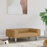 Lit pour chien marron 70x45x26,5 cm velours 