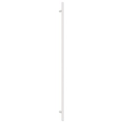 Poignées d'armoire 10 pcs argenté 480 mm acier inoxydable 