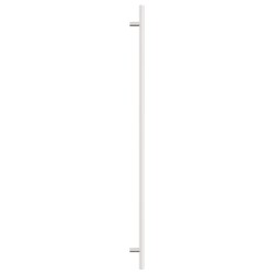 Poignées d'armoire 10 pcs argenté 480 mm acier inoxydable 
