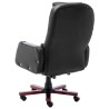 Chaise de bureau Noir Similicuir 