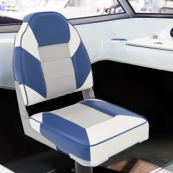 Ensemble de sièges de bateau pliables lot de 4 dossier haut 