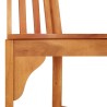 Banc demi-circulaire tour d'arbre Ø160cm bois massif eucalyptus 