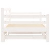 Lit de jour et lit gigogne sans matelas 90x190 cm bois massif 