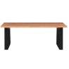 Table basse Bois d'acacia massif 110x60x40 cm 