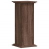 Support pour plantes chêne marron 33x33x80 cm bois d'ingénierie 
