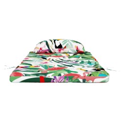 Coussins de chaise adirondack lot de 2 multicolore tissu oxford 