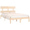 Cadre de lit sans matelas 180x200 cm bois massif 