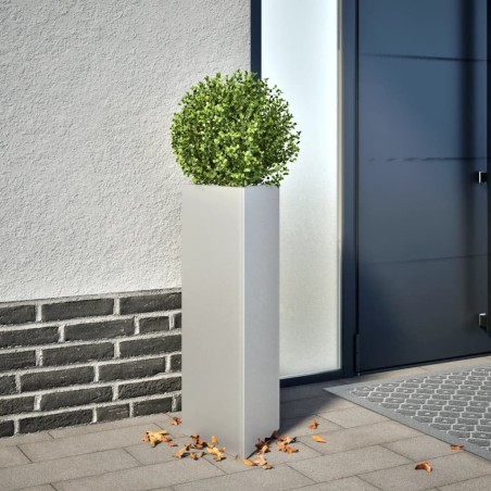 Jardinière triangulaire 30x26x75 cm acier galvanisé 