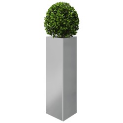 Jardinière triangulaire 30x26x75 cm acier galvanisé 