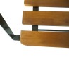 Banc pliable de jardin 112 cm Bois d'acacia solide 