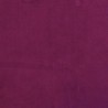 Tabouret de rangement rond Violet Velours 