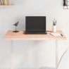 Dessus de table bois chêne massif non traité bordure assortie 